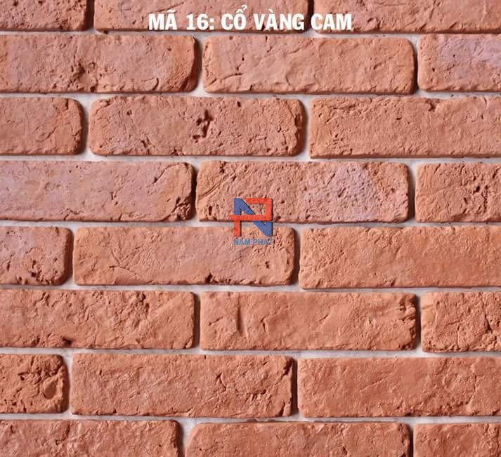 Gạch giả cổ vàng cam NPGC017