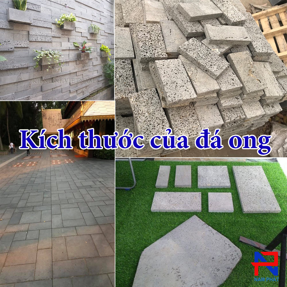 Các Kích Thước Cơ Bản Của Đá Ong