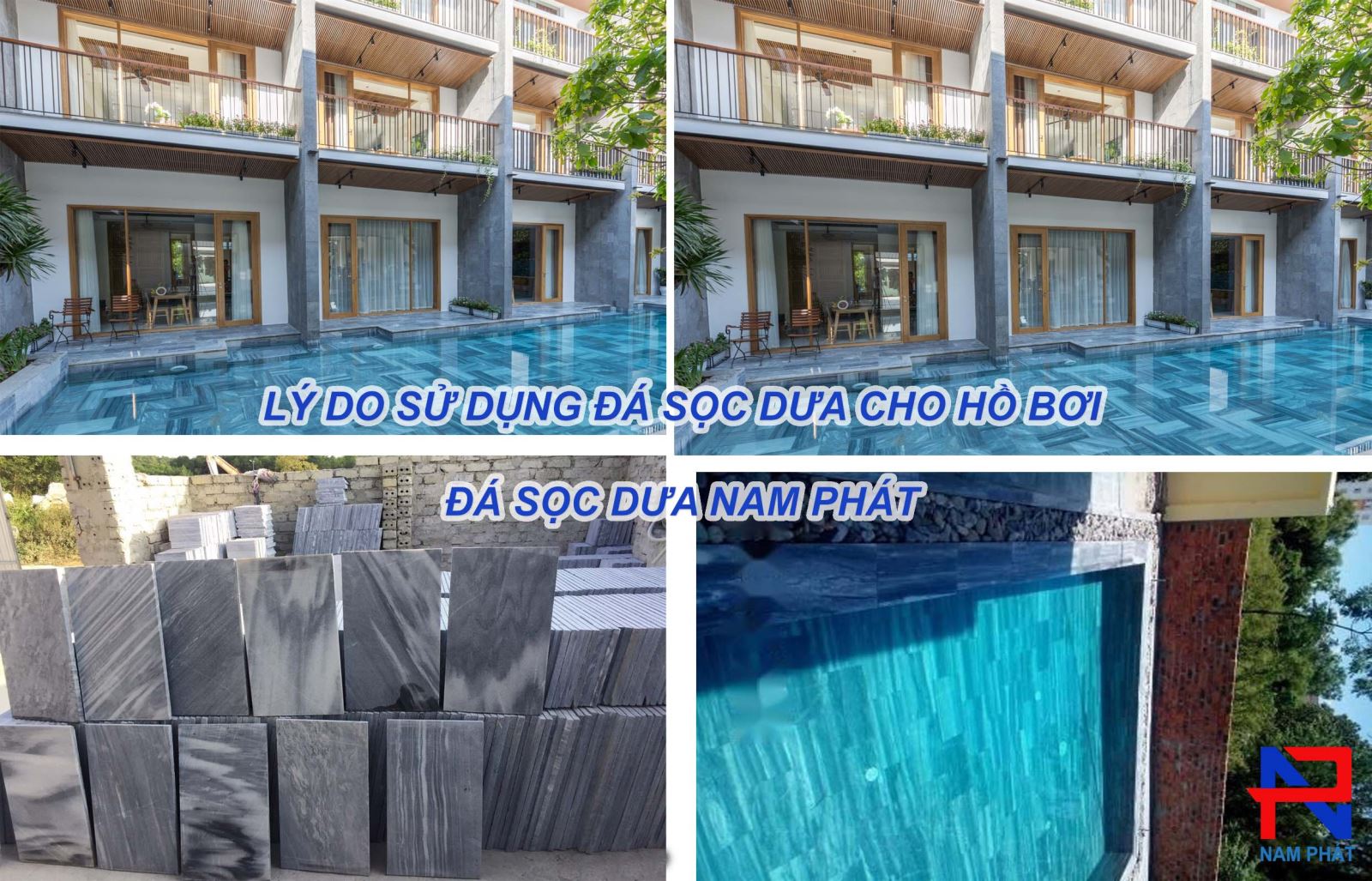 ​Đá Sọc Dưa – Đá Mài Bóng Sọc Dưa Sự Lựa Chọn Tuyệt Vời Cho Công Trình Hồ Bơi