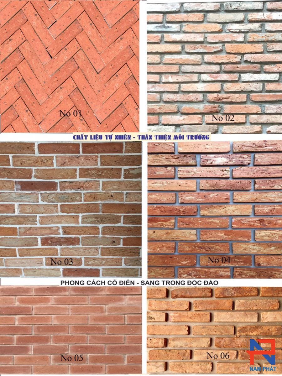 kích thước gạch cổ