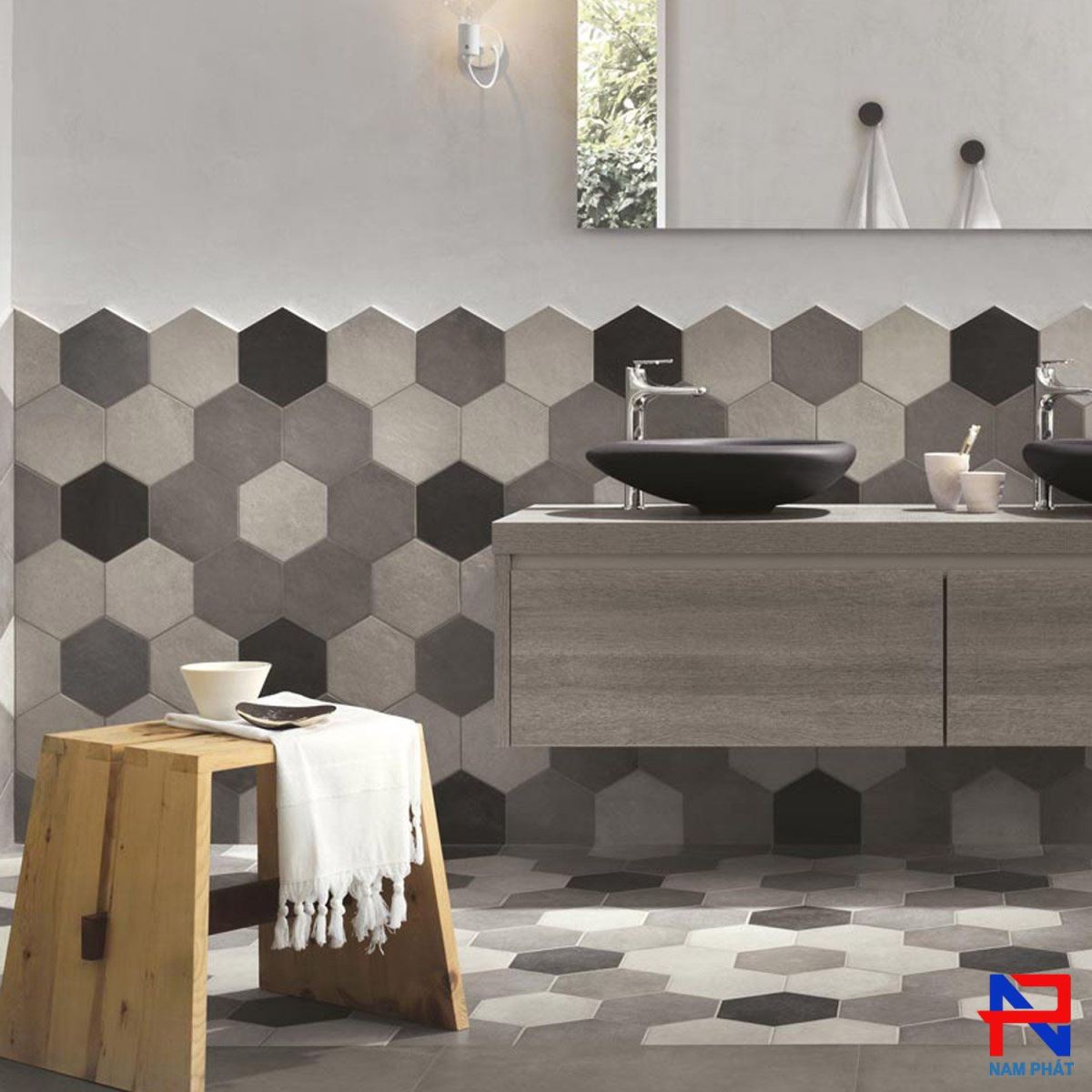 GẠCH BÔNG LỤC GIÁC - VẬT LIỆU TRANG TRÍ MỚI CHO NGÔI NHÀ