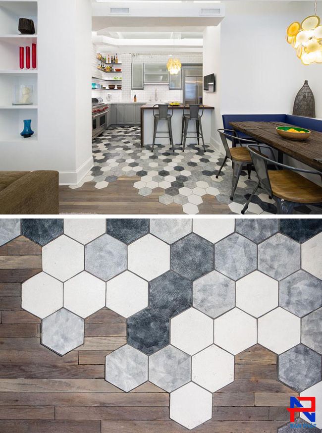 GẠCH BÔNG LỤC GIÁC - VẬT LIỆU TRANG TRÍ MỚI CHO NGÔI NHÀ