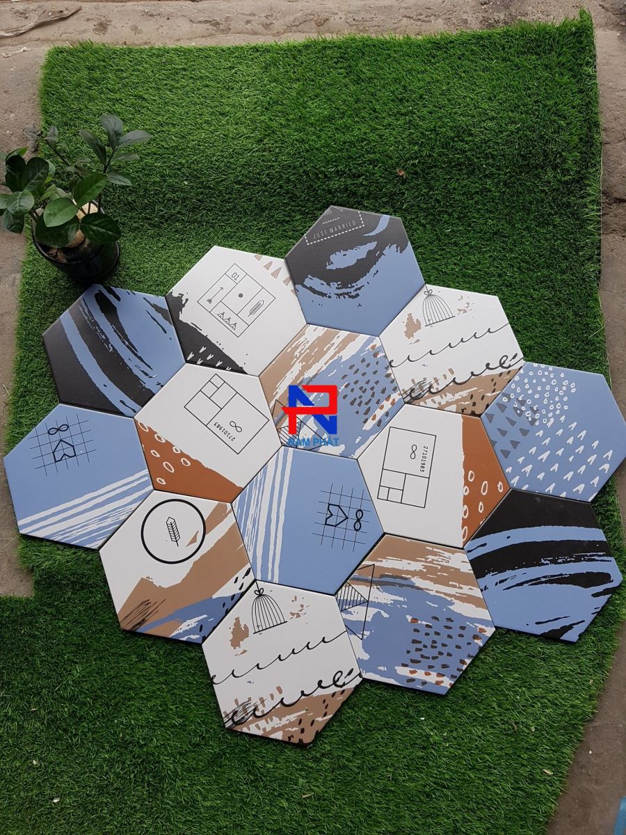 26 Mẫu Gạch Lục Giác Mới Nhất Tháng 7/2019