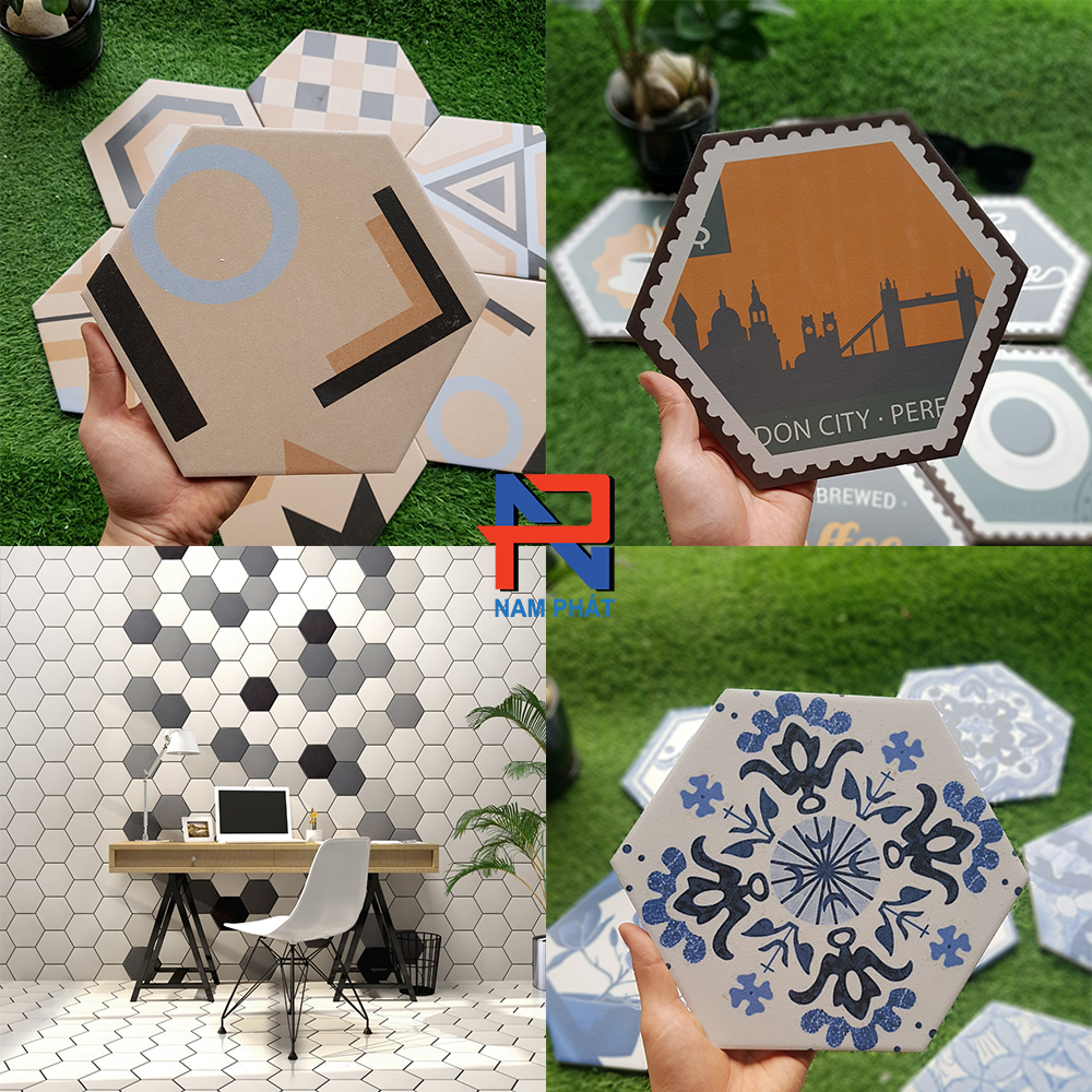 26 Mẫu Gạch Lục Giác Mới Nhất Tháng 7/2019