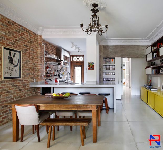 gạch thẻ ốp tường