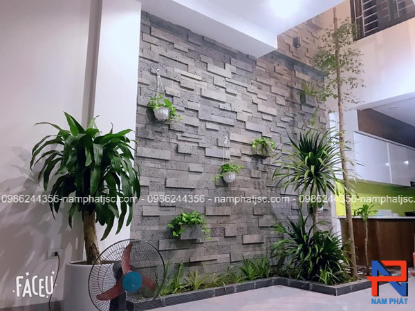 Gạch tổ ong ốp hiệu ứng 3D độc đáo 