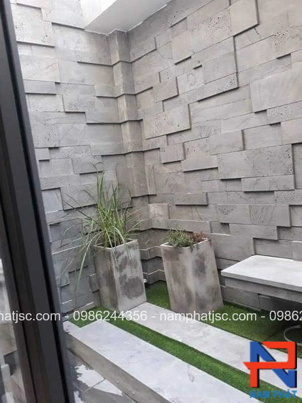 Đá ong xám mix nhiều kích thước 