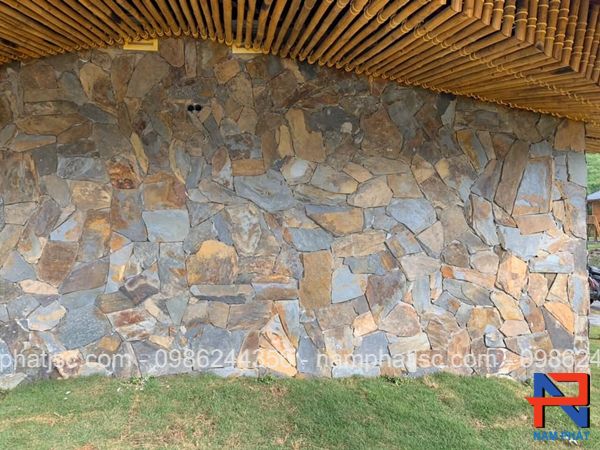Đá rối đa sắc Lai Châu ốp tường siêu đẹp 