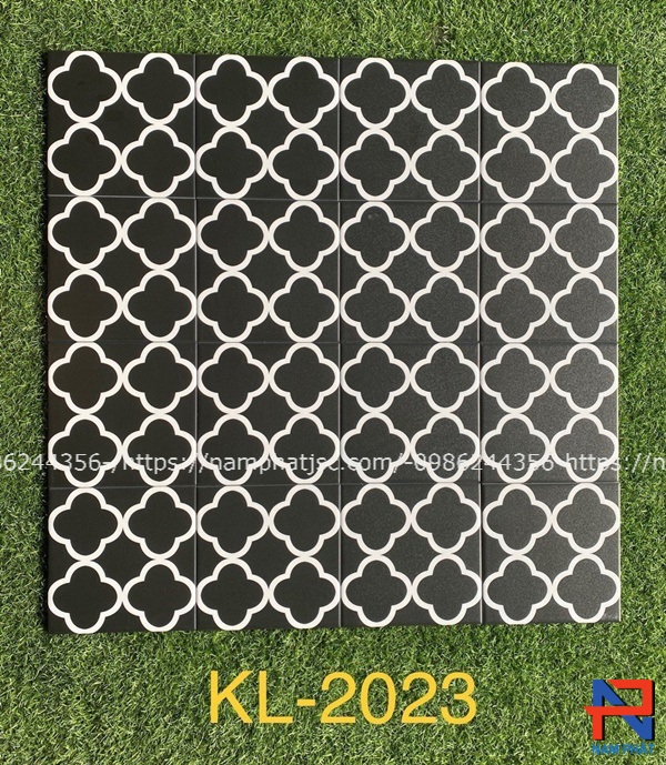 Gạch bông men 20x20 cm nhập khẩu NPGB2010