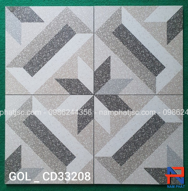 Gạch bông men 30x30 cm nhập khẩu GBNP3021