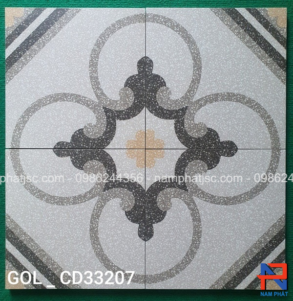 Gạch bông men 30x30 cm nhập khẩu GBNP3018