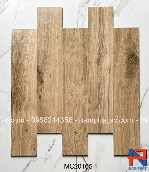 Gạch giả gỗ 20x100 cm mã MC20105