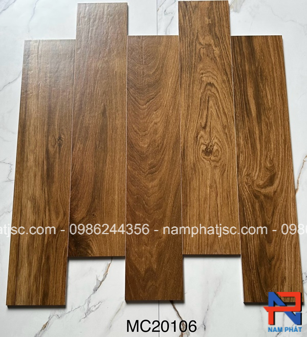Gạch giả gỗ 20x100 cm mã MC20106
