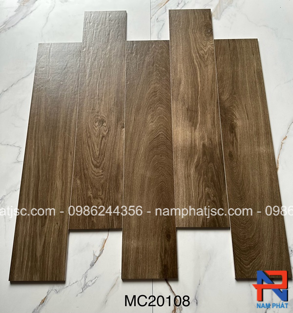 Gạch giả gỗ 20x100 cm mã MC20108