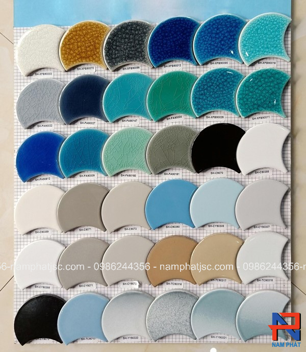 20+ MÂU GẠCH MOSAIC VẢY CÁ ỐP TƯỜNG ĐẸP NHẤT 2023